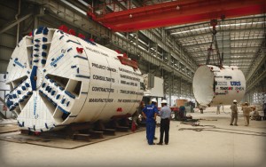 RObbins 4.25 m diameter EPB in manufacturing facility