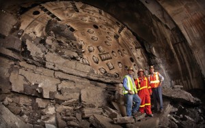 Breakthrough of Niagara TBM in May 2011