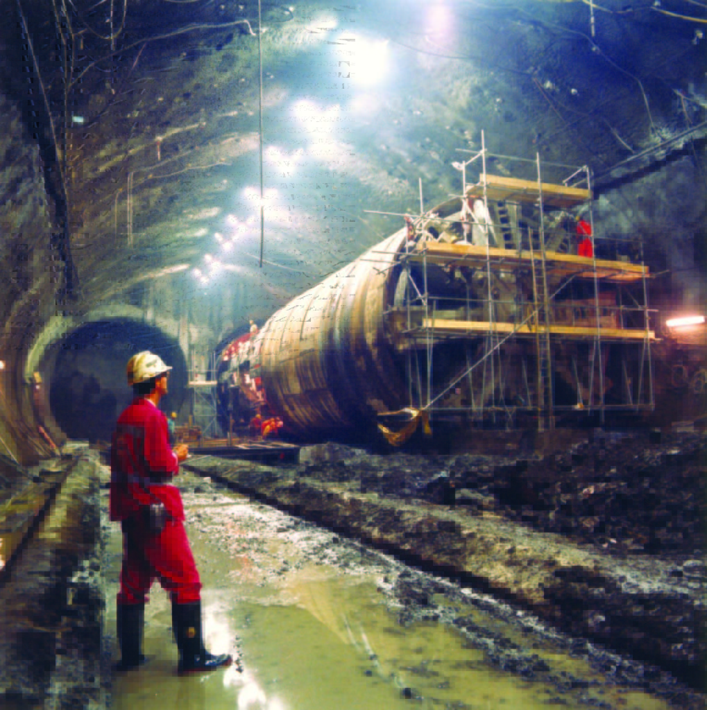 The Channel Tunnel Robbins