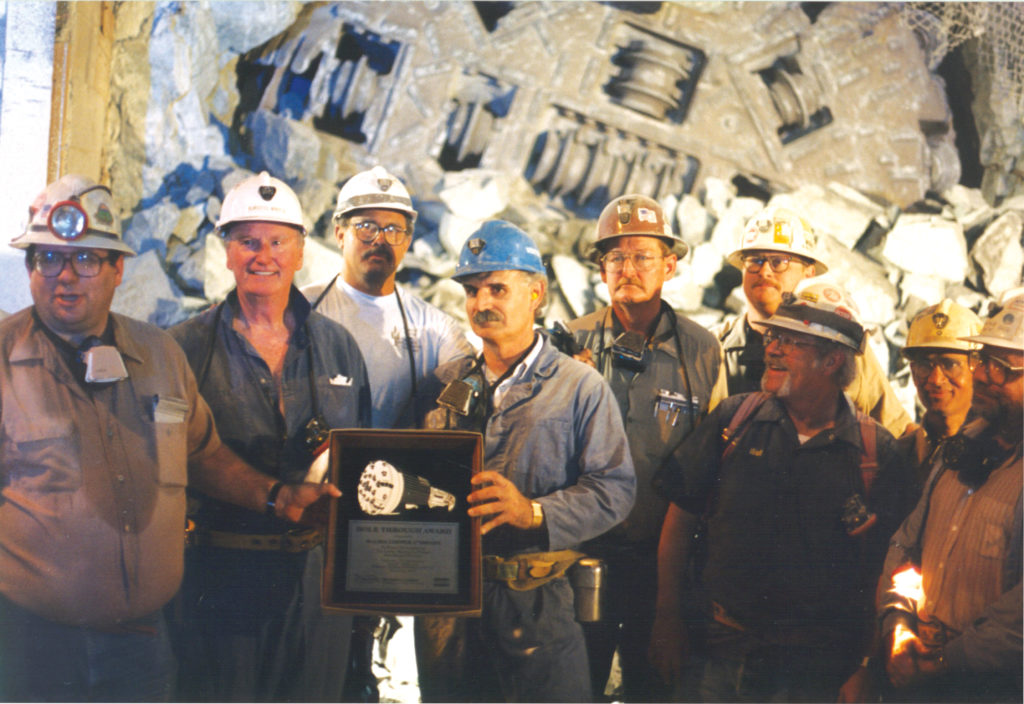 San Manuel Mine Tunnel Robbins