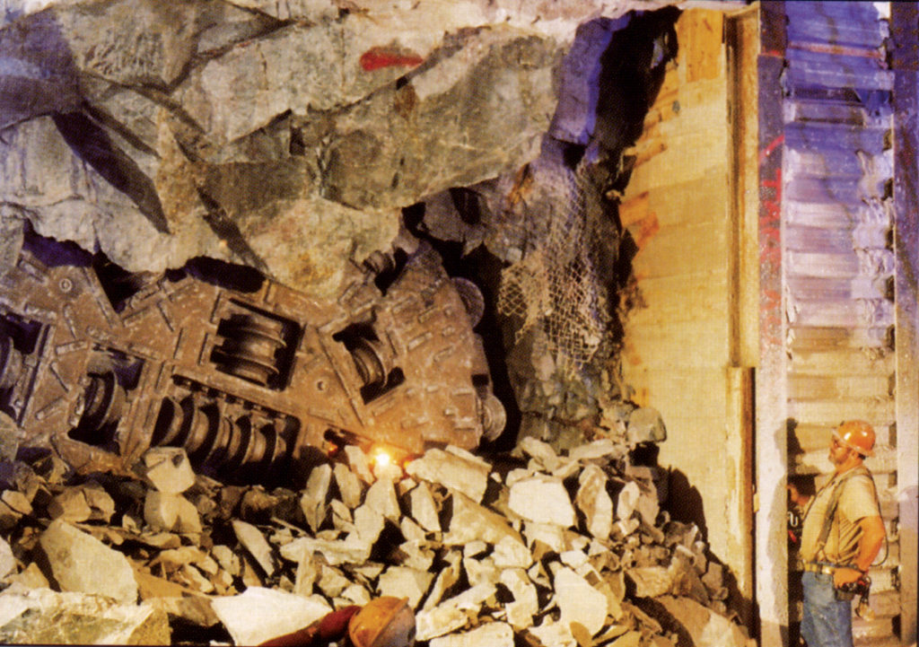 San Manuel Mine Tunnel Robbins