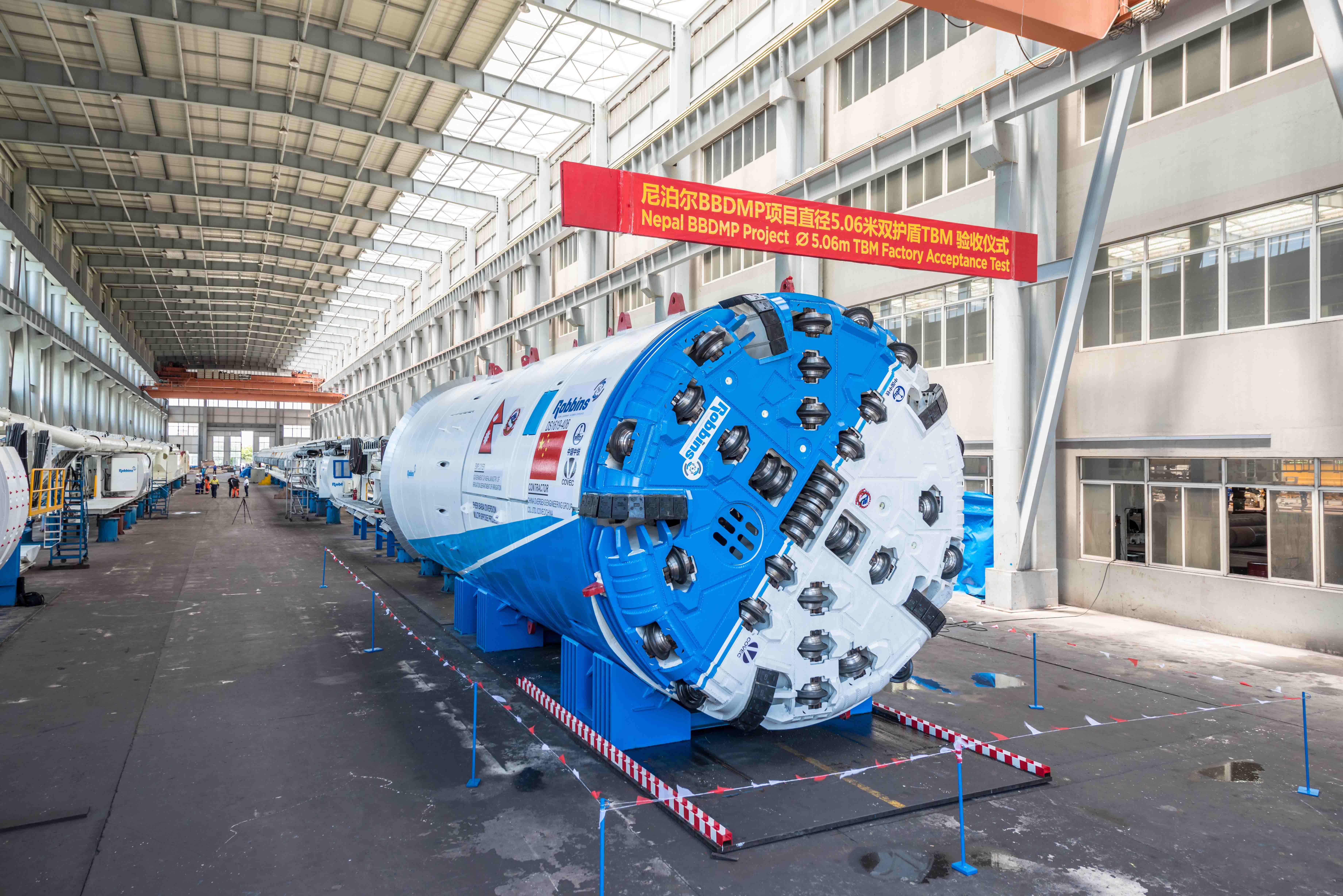 The Robbins Double Shield TBM for Nepal's Bheri Babai project.