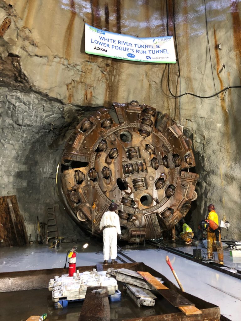 The Robbins Main Beam TBM at DigIndy, USA