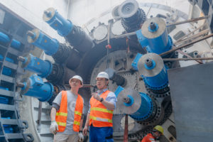 Onsite First Time Assembly of the Crossover TBM