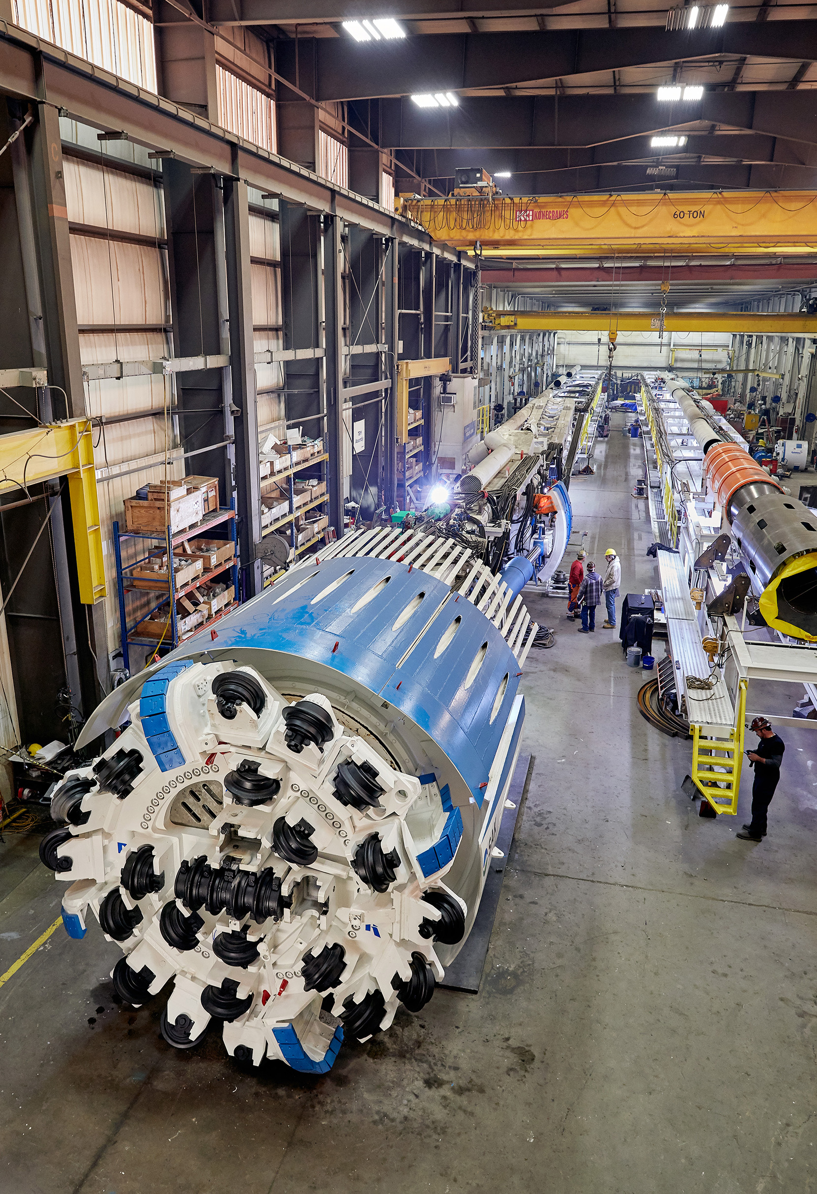 Jefferson Barracks 2 TBM in Shop