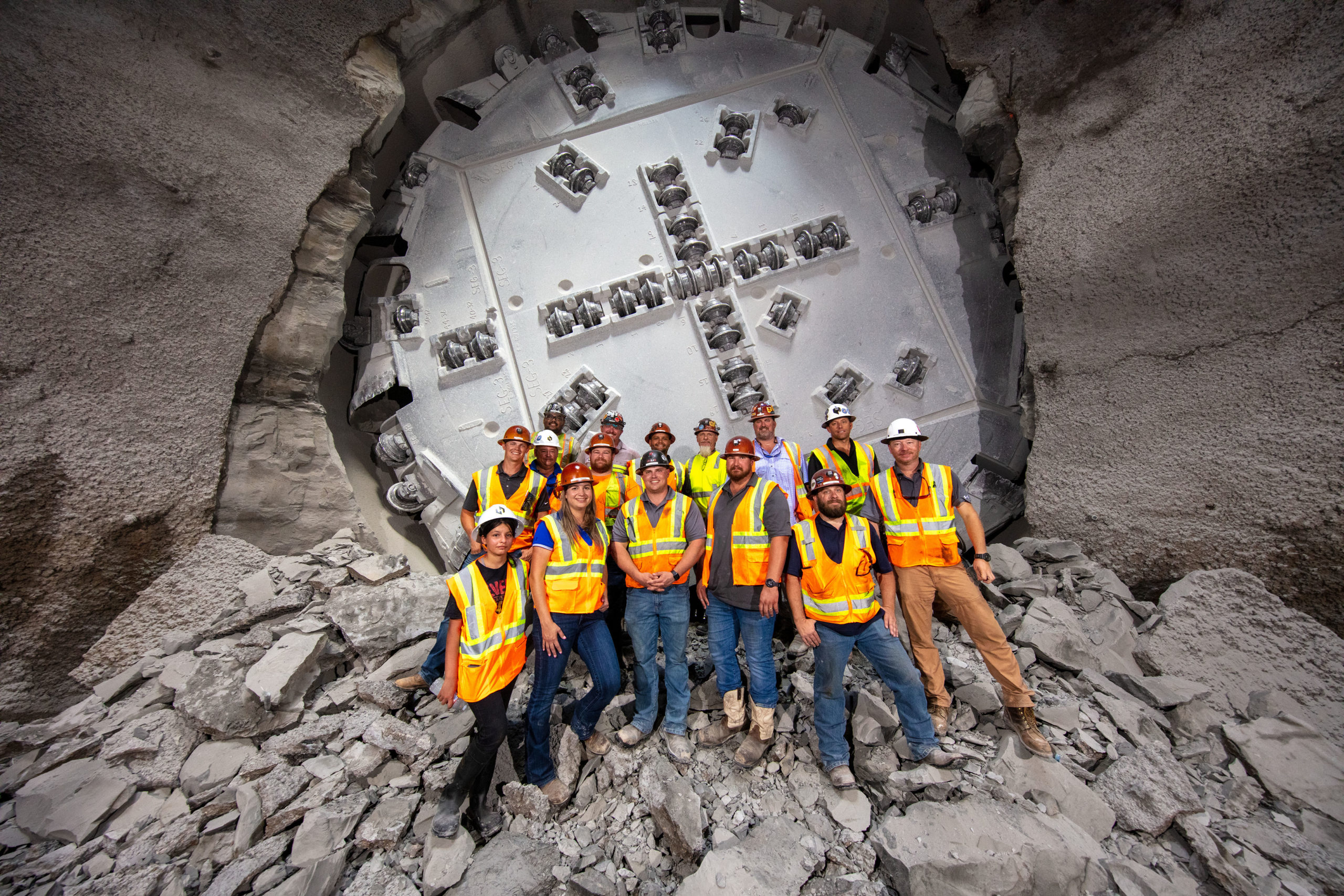 Landmark Breakthrough for Robbins TBM 'Big Tex' - Robbins