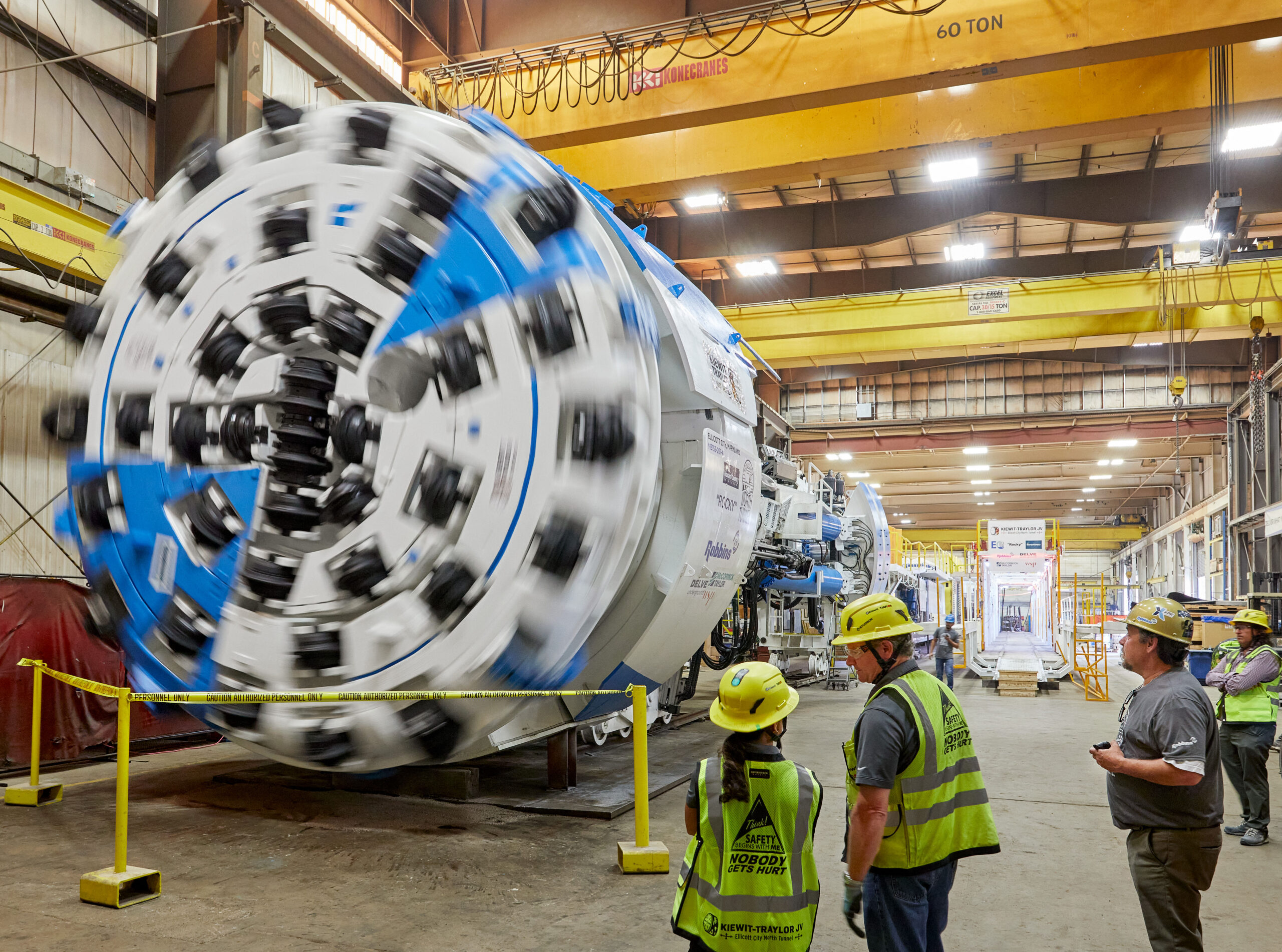 Robbins celebrates TBM acceptance for Ellicott City North Tunnel